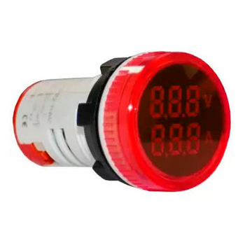 Индикатор значения напряжения и тока AD22-RAV красный Энергия - Электрика, НВА - Устройства управления и сигнализации - Сигнальная аппаратура - Магазин электрооборудования Проф-Электрик